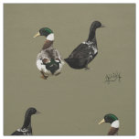 Stargazer drake and his Lady duck fabric