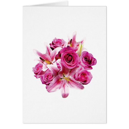Stargazer Lilies and Roses Cards (Front)