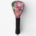Stargazer Lilies Garden Floral Golf Head Cover