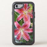 Stargazer Lilies Garden Floral OtterBox Defender iPhone SE/8/7 Case