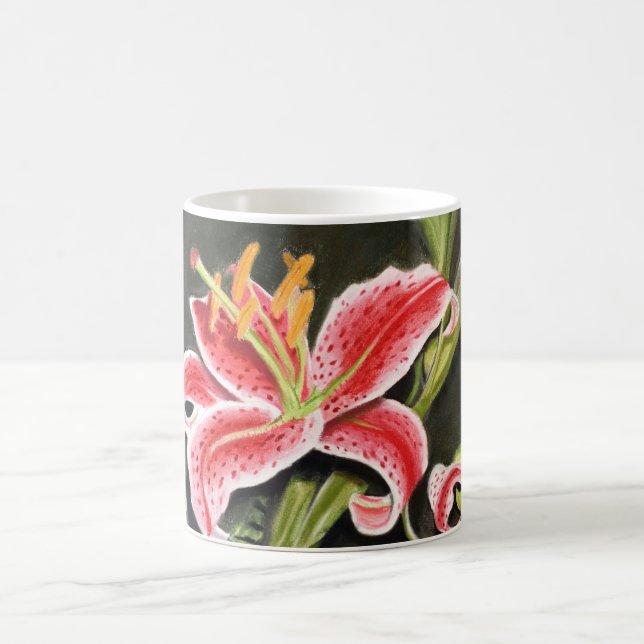 Stargazer Lilly coffee cup (Center)