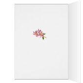 Stargazer Lily Blank card (Inside (Left))
