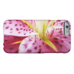 Stargazer Lily Bright Magenta Floral Barely There iPhone 6 Case