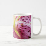 Stargazer Lily Bright Magenta Floral Coffee Mug