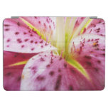 Stargazer Lily Bright Magenta Floral iPad Air Cover