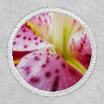 Stargazer Lily Bright Magenta Floral Patch