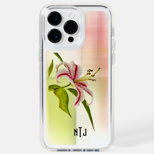 Stargazer Lily Close_up Floral Photography Speck iPhone 14 Pro Max Case