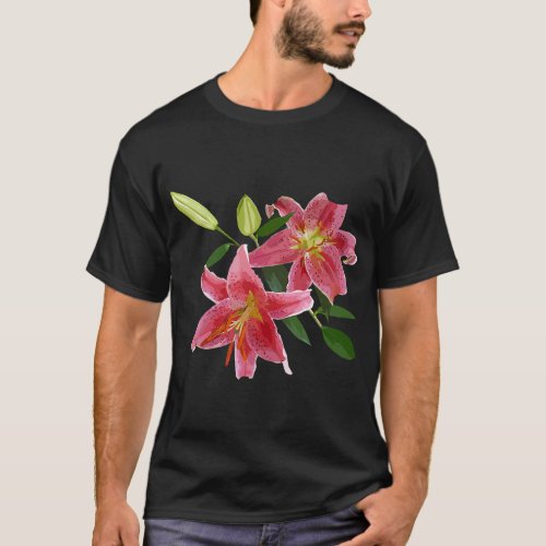 Stargazer Lily Great for Gardeners Flower Lovers G T_Shirt