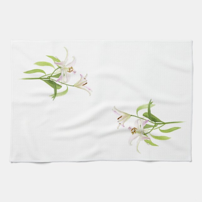 Stargazer Lily Towel (Horizontal)