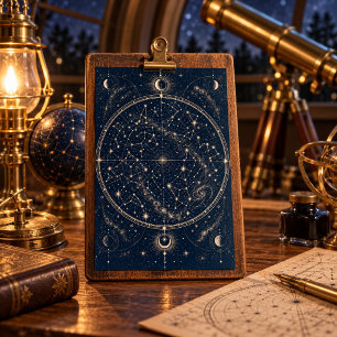 Stargazer Map Art Print