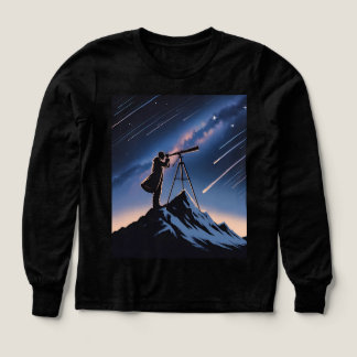 Stargazer’s Peak Watching the Universe Tri-Blend Shirts