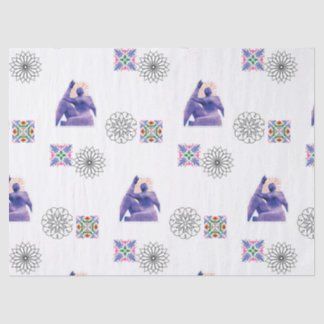 Stargazer Sculpture Kaleidoscope tissue Paper 