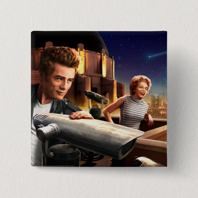 Stargazers 2 pinback button (Front)