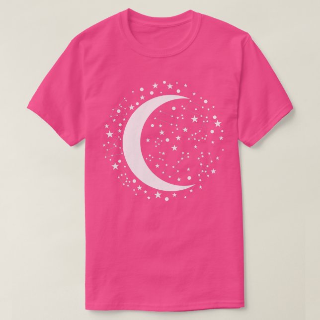 Stargazing Constellation Astronomy Lover  T-Shirt (Design Front)