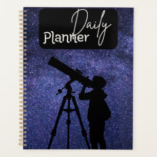 Stargazing Galaxy Theme Daily Planner