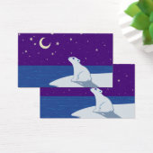 Stargazing Polar Bear Cub Art (Desk)