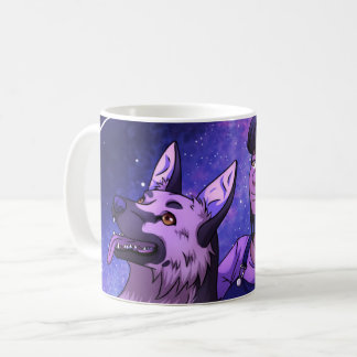 Stargazing with a Dog Coffee Mug
