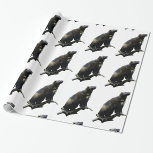 Stargazing Wolverine Wrapping Paper