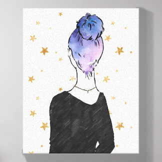 Stargirl Wall Art Canvas Photo Tile