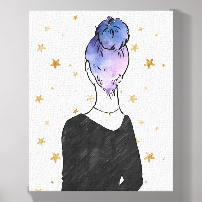 Stargirl Wall Art Canvas Photo Tile (Front Set)