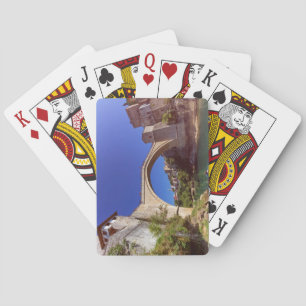 Stari Most, old bridge, Mostar, Bosnia and Herzego Poker Cards