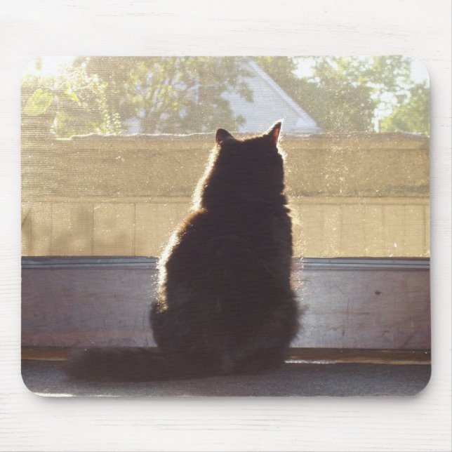 Staring at your screen all day mouse pad (Front)