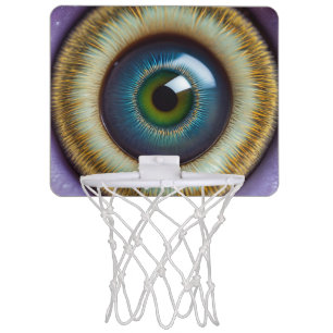 Staring Eyeball Mini Basketball Hoop