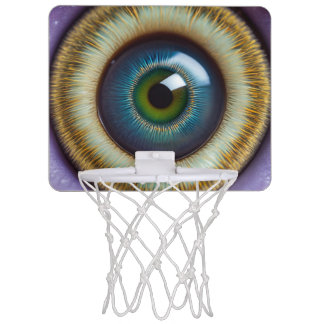 Staring Eyeball Mini Basketball Hoop
