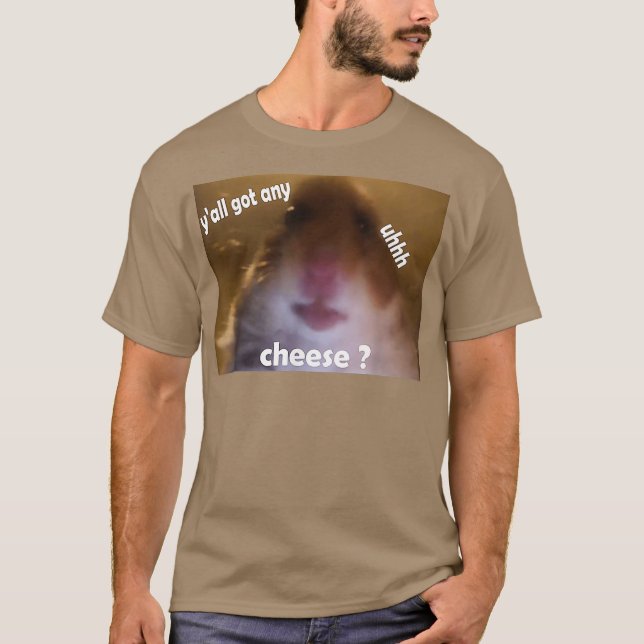 Staring Hamster meme T-Shirt (Front)