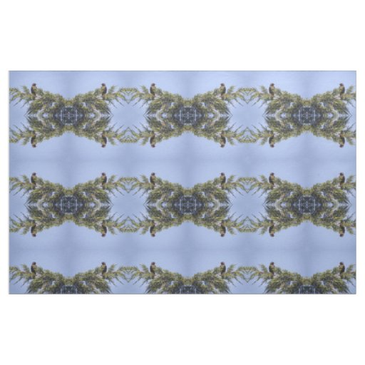 Staring in a Spruce  Patterned Animal Craft Fabric