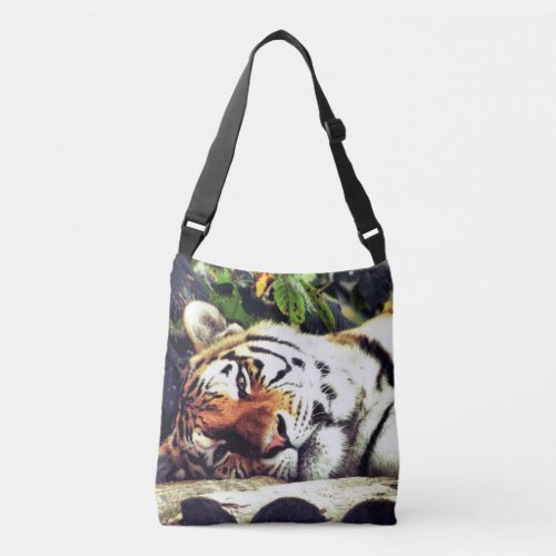 Staring Tiger Crossbody Bag