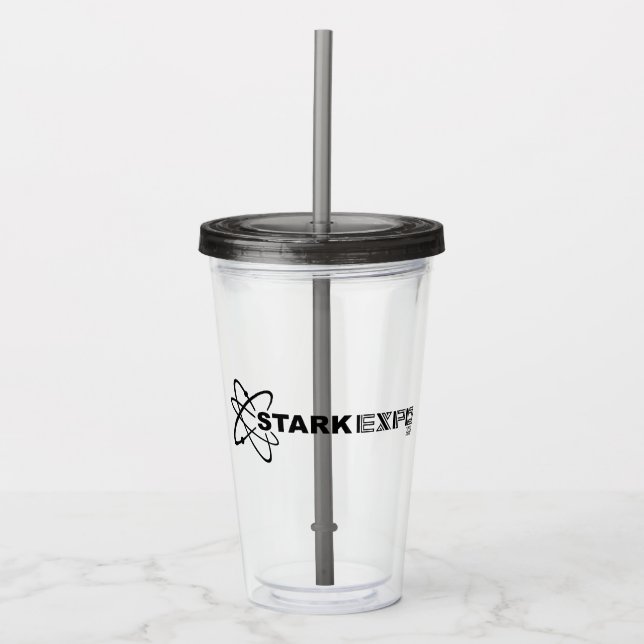 Stark Expo Horizontal Logo Acrylic Tumbler (Front)