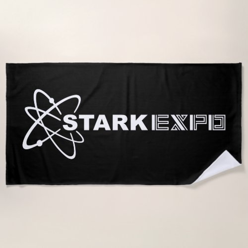 Stark Expo Horizontal Logo Beach Towel