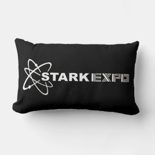 Stark Expo Horizontal Logo Lumbar Pillow