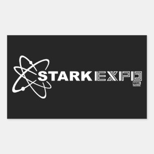Stark Expo Horizontal Logo Rectangular Sticker