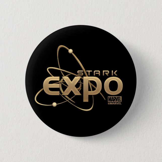 Stark Expo Stacked Logo Button (Front)