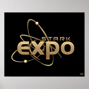 Stark Expo Stacked Logo Poster