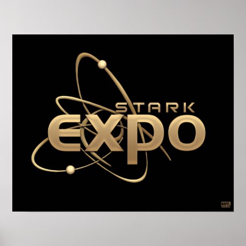 Stark Expo Stacked Logo Poster
