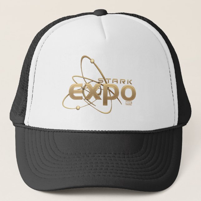 Stark Expo Stacked Logo Trucker Hat (Front)