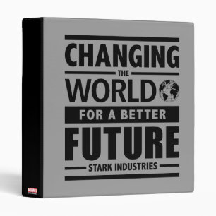 Stark Industries Changing The World Binder