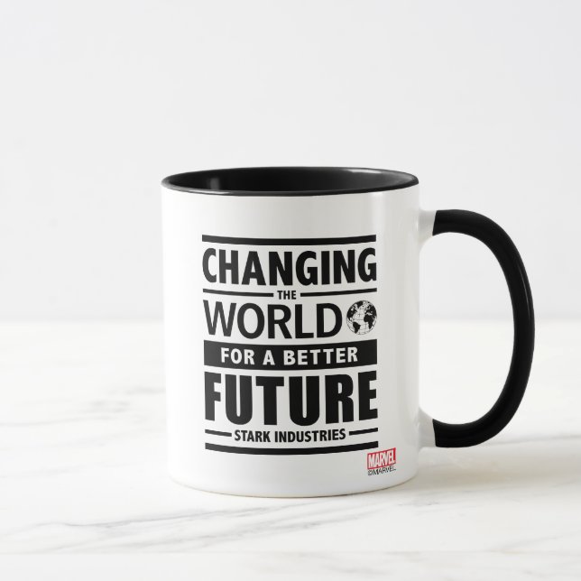 Stark Industries Changing The World Mug (Right)