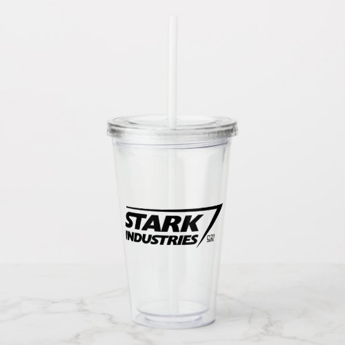 Stark Industries Logo Acrylic Tumbler