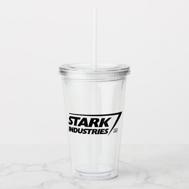 Stark Industries Logo Acrylic Tumbler (Front)