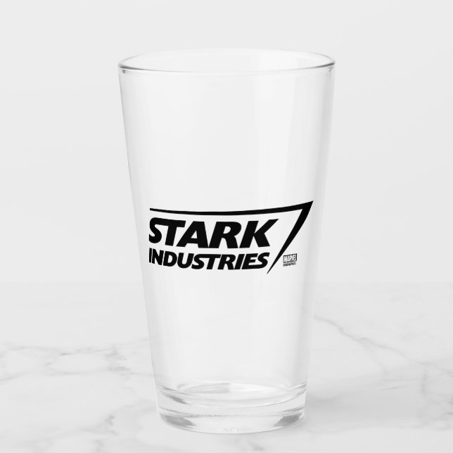 Stark Industries Logo Glass (Front)