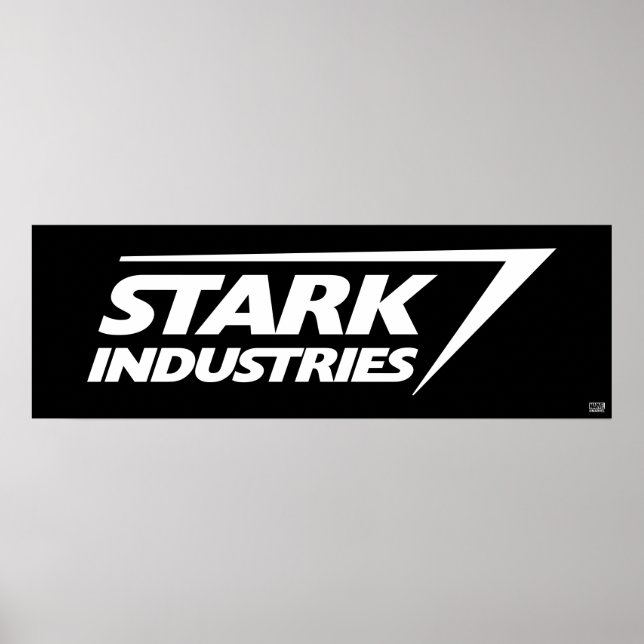 Stark Industries Logo Poster (Front)