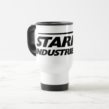 Stark Industries Logo Travel Mug by avengersclassics at Zazzle