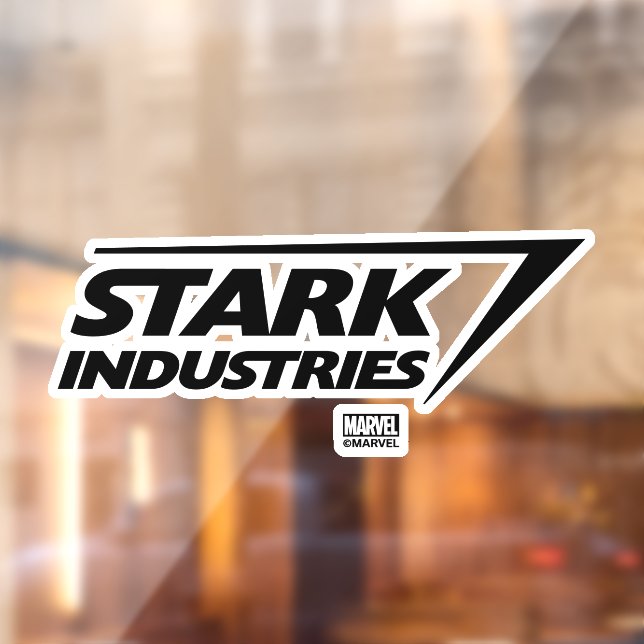 Stark Industries Logo Window Cling (Sheet 2)