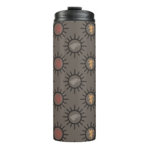 Stark, Lannister, Targaryen, Night King Pattern Thermal Tumbler