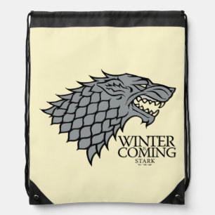 Stark Sigil - Winter Is Coming Drawstring Bag