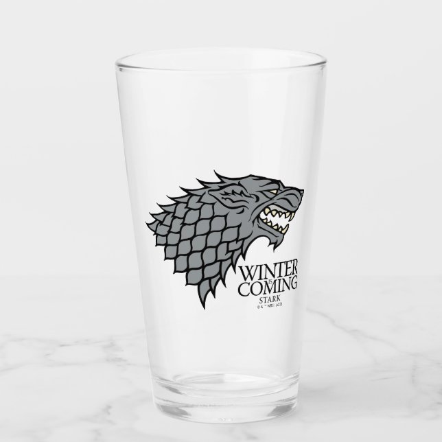 Stark Sigil - Winter Is Coming Glass (Front)